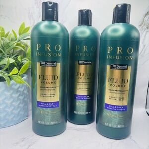 3-Tresemme Pro Infusion Fluid Volume Coco Proteinize Biotin Conditioner 16.5oz